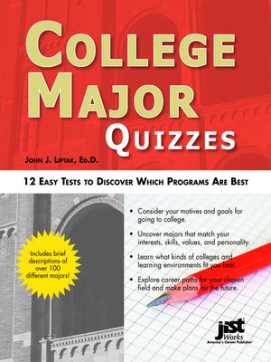 cover image of College Major Quizzes